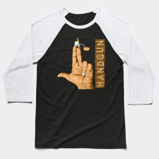 Handgun Baseball T-Shirt